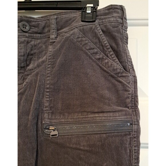 The North Face Pants Women's 8 Grey Corduroy Low Rise Hiking Trail Pants - Picture 3 of 13